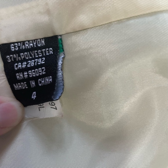 Vintage Light Academia Floral Tapestry Jacket 4 Seafoam Green - Picture 6 of 8